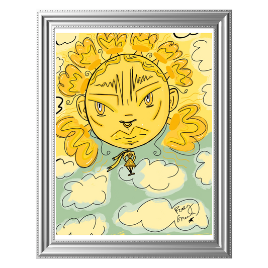 “Head in the Clouds” Art Print
