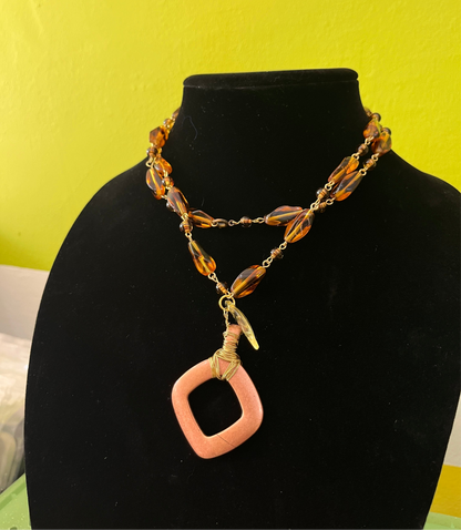 Amazonian Tortoise Shell Necklace
