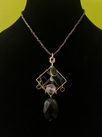 Trinity Charm Pendant Necklace