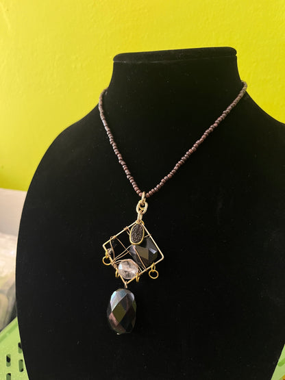Trinity Charm Pendant Necklace