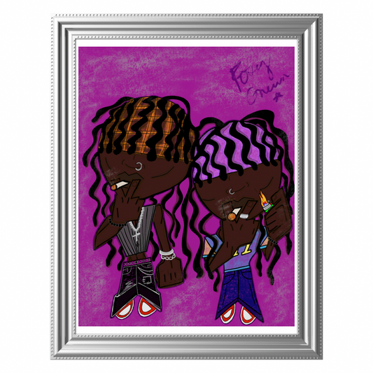 “Mandem” Art Print